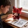 Hazbin Hotel Alastor Radio Demon Plush Doll With Removable Clothing For Teens And Collectors