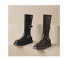 Women's 2024 Autumn/Winter Platform Knee-High Chunky Heel Boots with Thick Soles