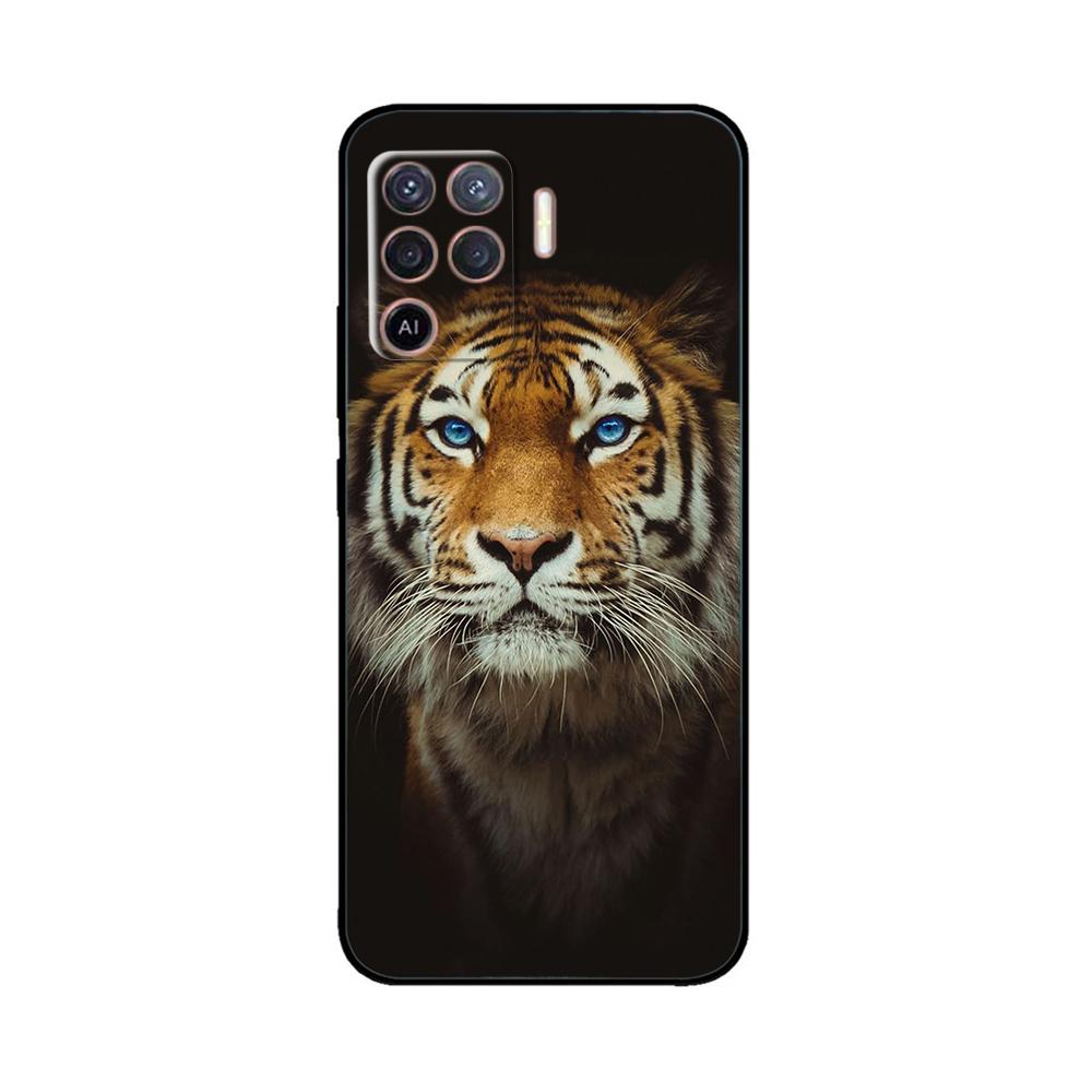 Cover per OPPO Reno 5 Lite Custodia Morbida in Silicone Fiori Bumper per OPPO Reno 5 F oppoA94 4G Custodie Reno 5 Lite Custodie per Telefono
