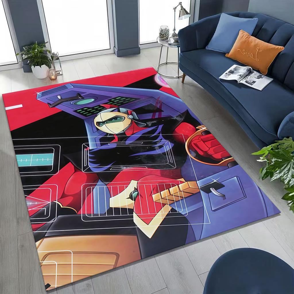 2026 New UFO Robot Grendizer U Cartoon Rug for Bedroom Living Room Sofa Home Doormat Decor,Large Kids Play Non-slip Floor Mat