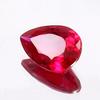 6-8 Ct Natural Burma Red Ruby Pear Cut Beautiful Certified Loose Gemstone