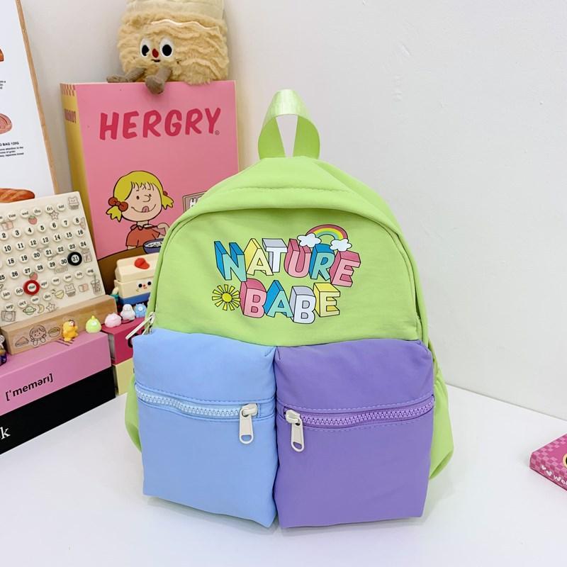 

Школьный рюкзак новая детская сумка повседневная цветная легкая универсальная рюкзак для мальчиков и девочек родительско-детская сумка