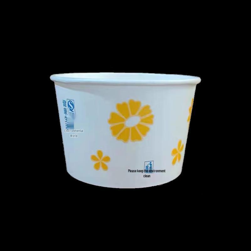 Wei Shan Mei 960ml Disposable Round Paper Food Bowl