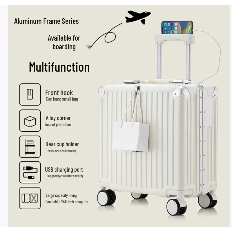 Smart Companion 18-inch Carry-on Luggage