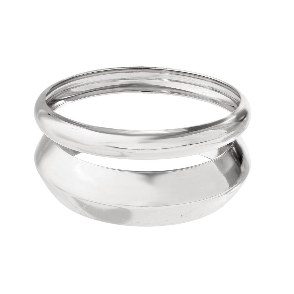 European & American Multi-layer Arc Fashion Wide Bangle Bracelet