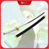 26cm Ichimaru Gin Shinsou Zanpakutou Armas Ninja Weapon Metal Uncut Model Japanese Popular Katana Samurai Crafts Gifts Toys Boy