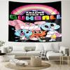 Gum's Colorful Friends Tapestry, Unique Design Tapestry, Wall Decor for Bedroom,Livingroom, Playroom,Heartwarming Fan Holiday Gifts