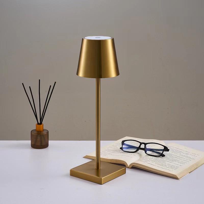 USB Rechargeable LED Table Lamp: Touch-Control Night Light for Outdoor & Indoor Atmosphere