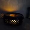 Ceramic Warmer For Tea Light Candle Kettle Jug Black