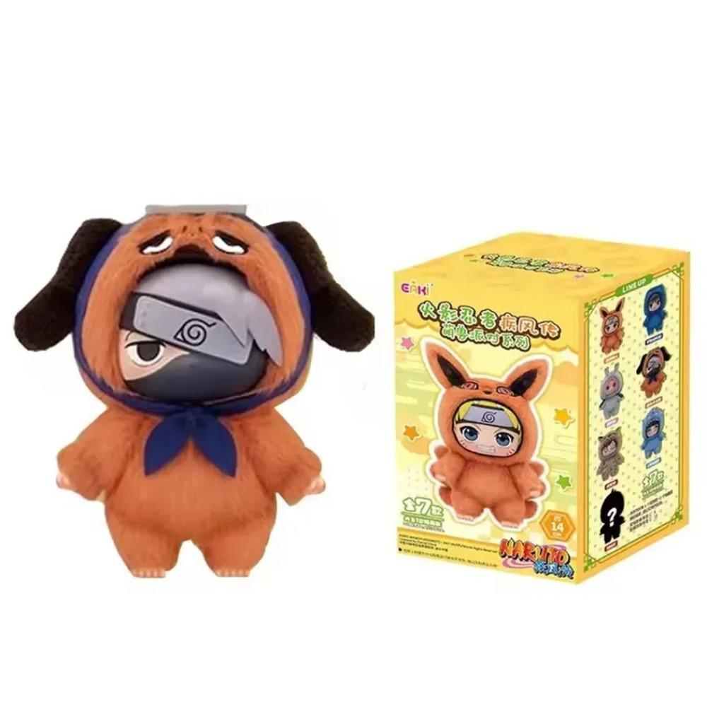 Auf Lager miniso Naruto Itachi Sasuke Kakashi Gaara Serie Blind Box Trendige Spielzeugfigur Plüschanhänger Sammlung Weihnachtsgeschenk