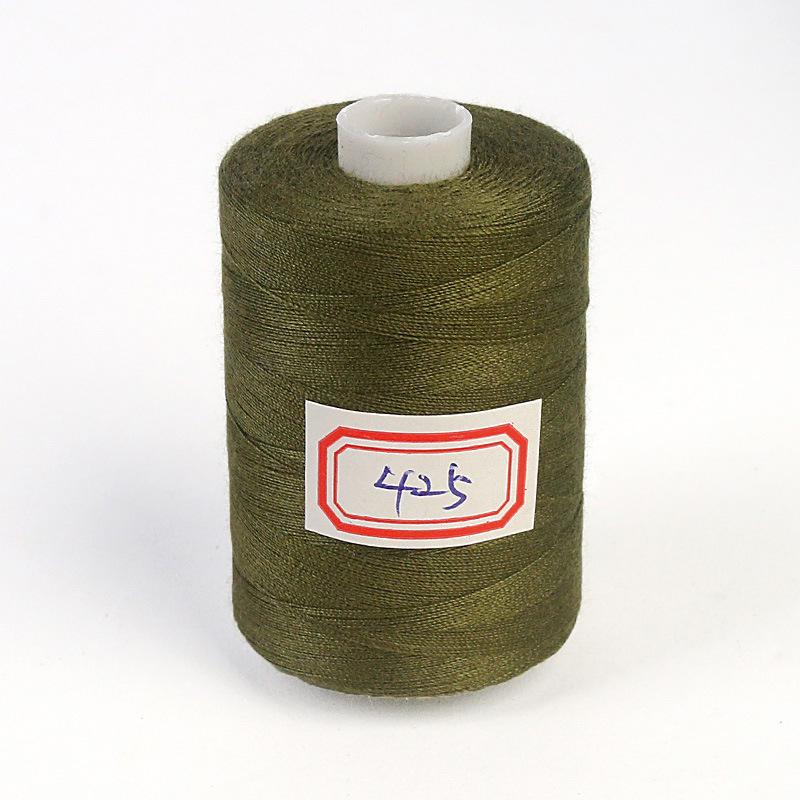 Hilo de Coser de Poliéster de Alta Velocidad 402 - 1000 Yardas, Colores Arcoíris, Ideal para Proyectos de Costura Casera y a Mano