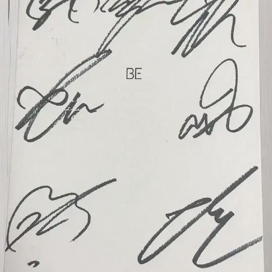 BTS Be Album Autograph Book
