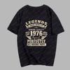 Vintage 1976 Cadeau d'Anniversaire pour le 50ème Anniversaire Pour Unisexe Anniversaire Fabriqué en 1976 Parfaitement T-shirt Drôle 50ème Unisexe T-shirts et Débardeurs
