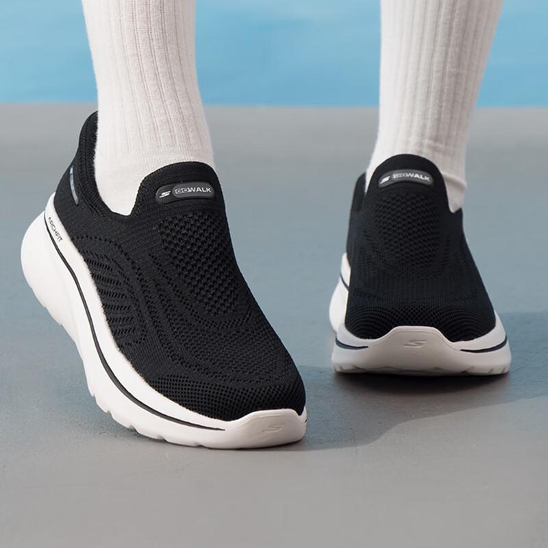 Skechers Women s Sport Life Walking Shoes 125843-BLK US 8