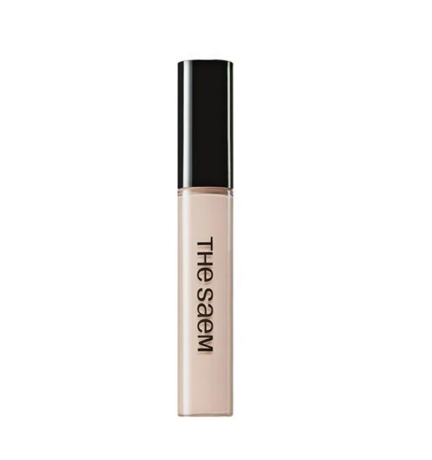 The Saem Cover Perfection Tip Concealer – Hochdeckender koreanischer flüssiger Concealer (9.5g, 6 Farbtöne)