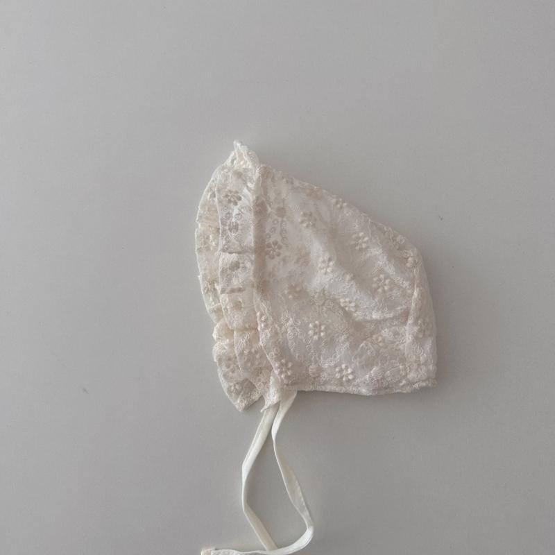 Newborn Outdoor Bonnet Infant Outdoor Photography Lace Bonnet for Travel Camping