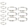 Complete Repair Kit with Stainless Steel Joint Clamps for Vehicle Drivetrain Systems 5 Large and 5 Small Sizes