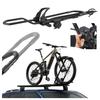 MENABO CLOVER SX Left Side Roof Bike Holder Fatbike E-bike Black