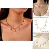 Schelp Hanger Ketting Met Legering Ketting Voor Dames Strand Mode