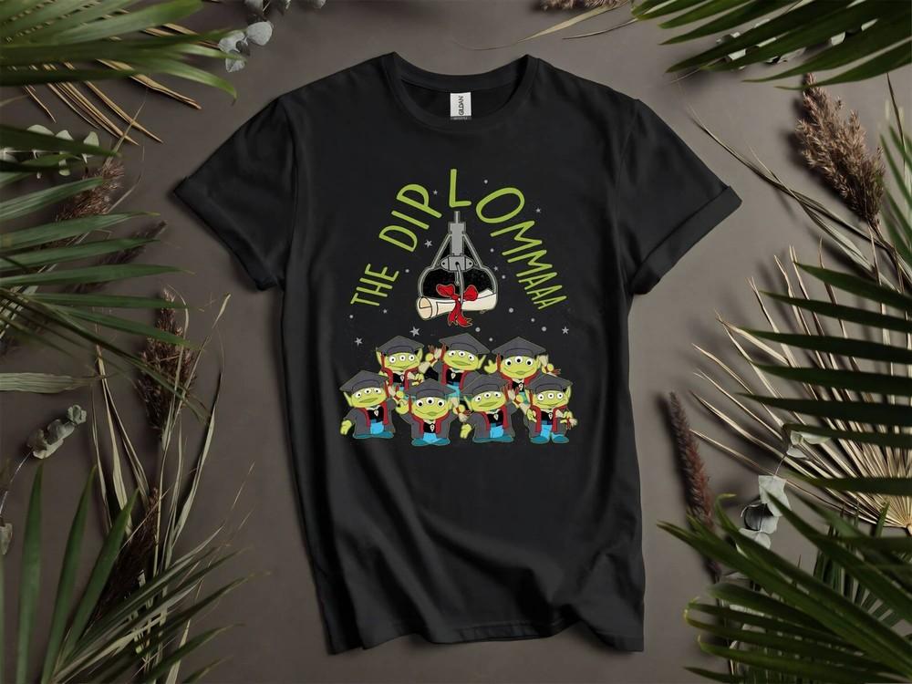 

Funny Aliens Diploma Graduated T-shirt T shirt Men Women Unisex Tshirt K461 L