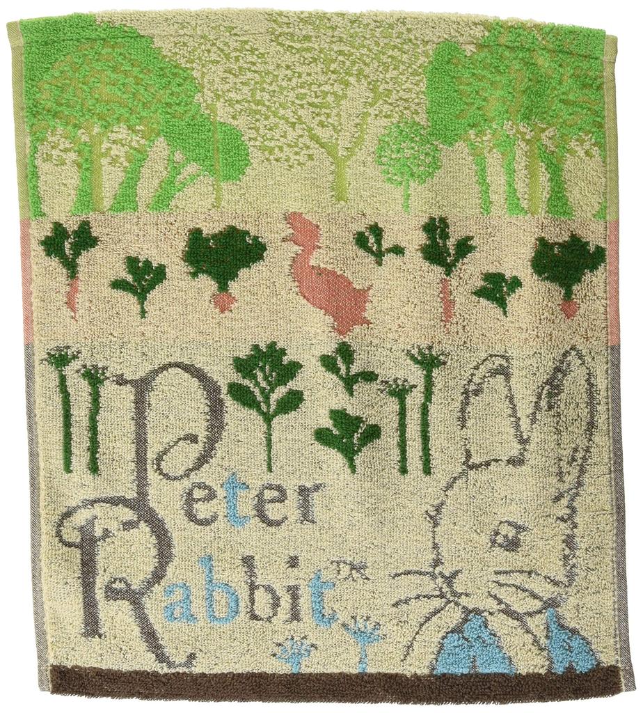 Marushin Peter Rabbit Hand 34 x 36 5605004200 Towel, Landscape, cm, 100% Cotton,