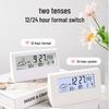 Cross-border Luminous Alarm Clock with Thermometer and Hygrometer - Weather Display for Students