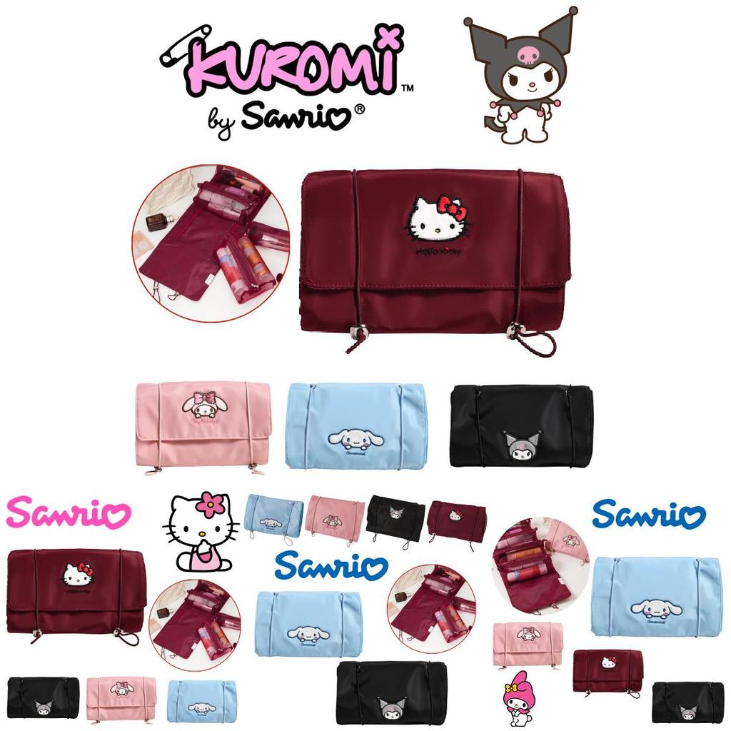 Kuromi Detachable Waterproof Travel Makeup Bag With Large Capacity For Women And Men
