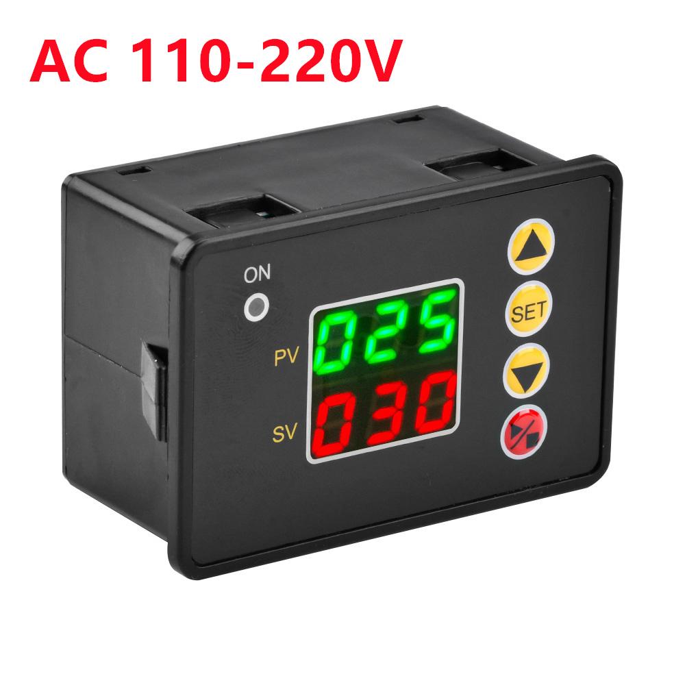 DC 11V 11V AC 111V 111V Programmable Digital Time Delay Switch Relay T1111/ T1111Open Timer Control Module 1-999s/min/hour