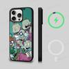 Cartoon Funny R-Rugrats For Magsafe Magnetic Phone Case Wireless PC+TPU For IPhone 11 12 13 14 15 16 17 Pro Max Plus