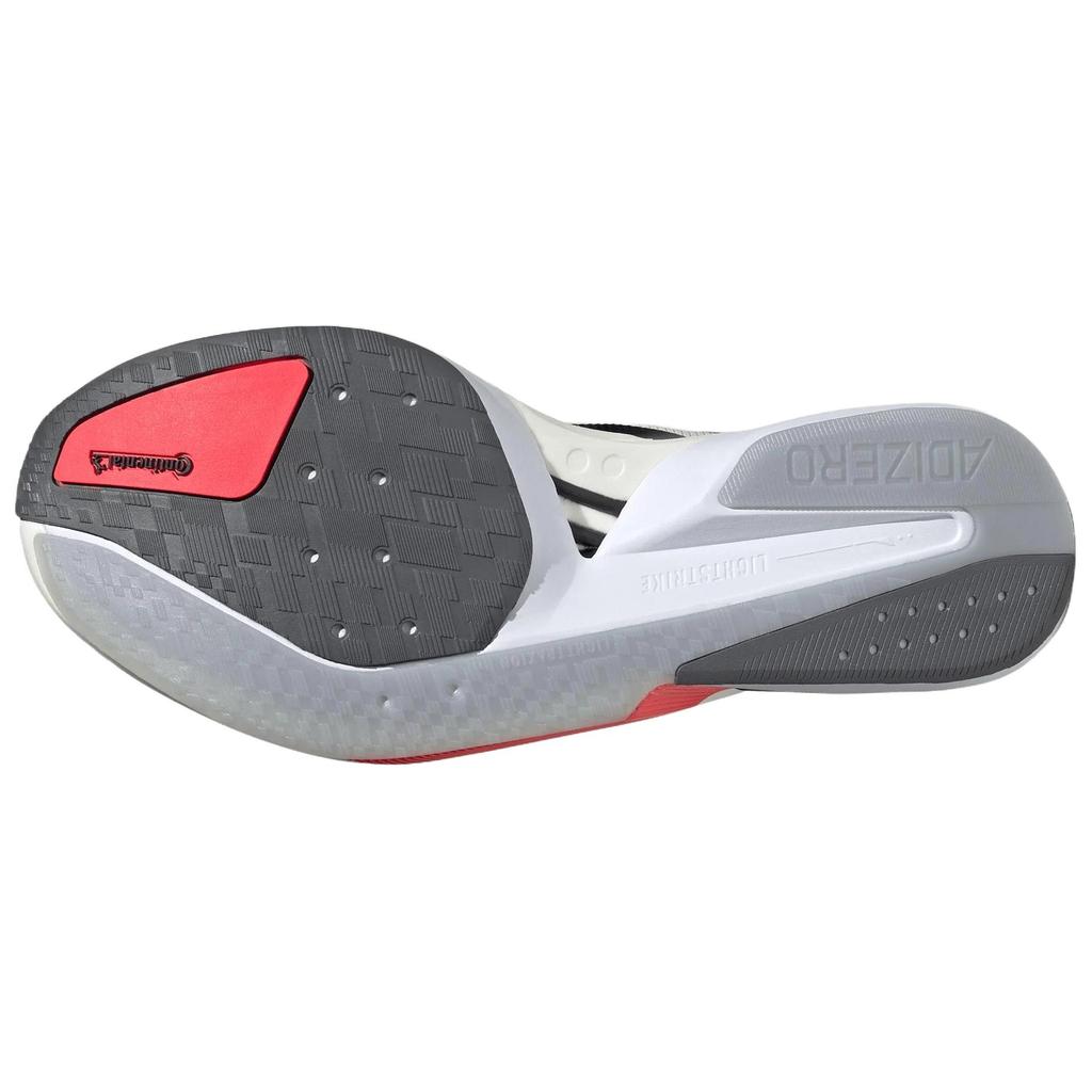Adidas Adizero Boston 13 White Black Lucid Red Men Sneakers Cloud-White Core-Black JS4932
