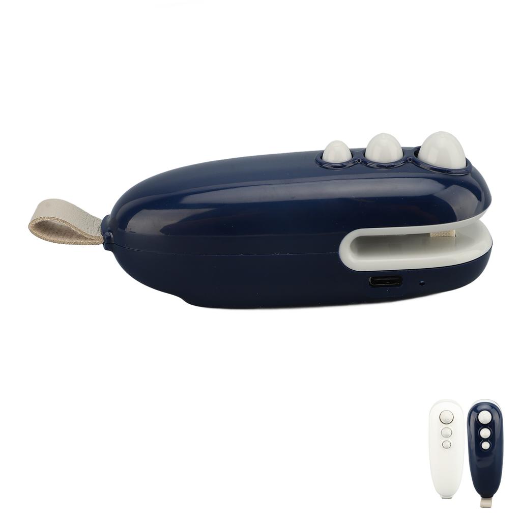 Mini Bag Sealer Rechargeable Portable Handheld Heat Vacuum Sealer and Cutter for Plastic Bags Snack 