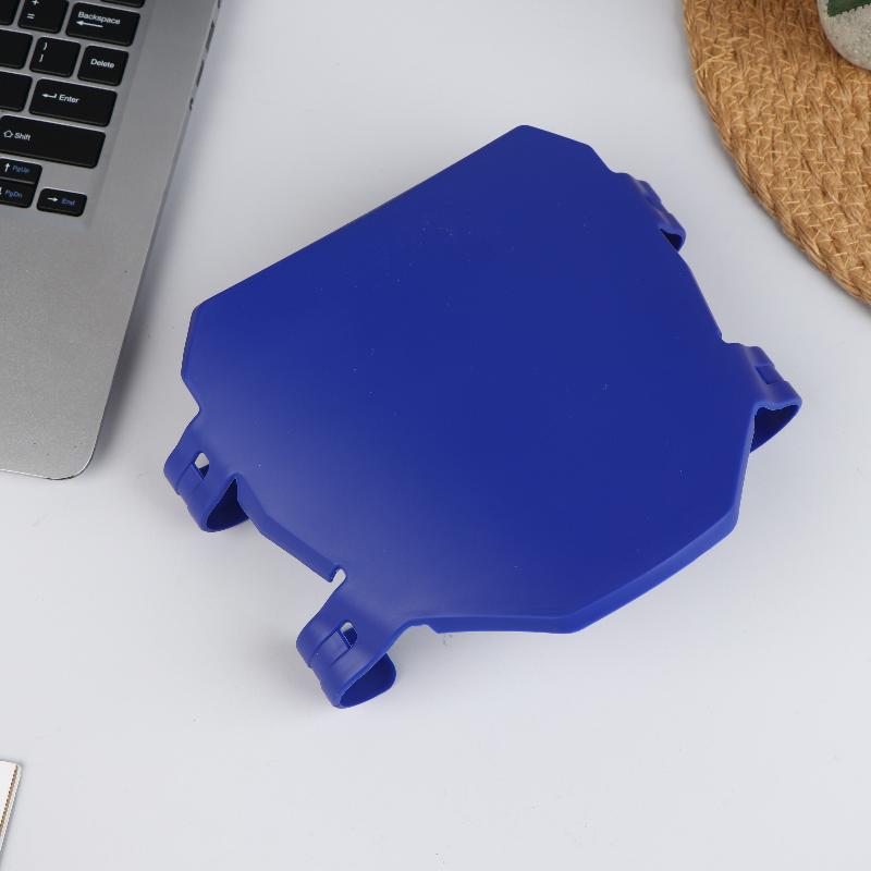 Universelle Motorrad-Frontscheibe mit Nummernschildhalterung Wasserdichte Acryl-Verkleidung für Cafe Racer-Stil