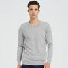 Hengyuanxiang Men's Fine Spun Pure Cashmere Crew Neck Sweater