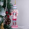 Pink Dessert-Style Nutcracker Ornament Set