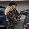 Leopard Print Mini Dress Women Spring Summer Long Sleeve Slim O-neck Hip Package Dresses Fashion Vintage Party Robe