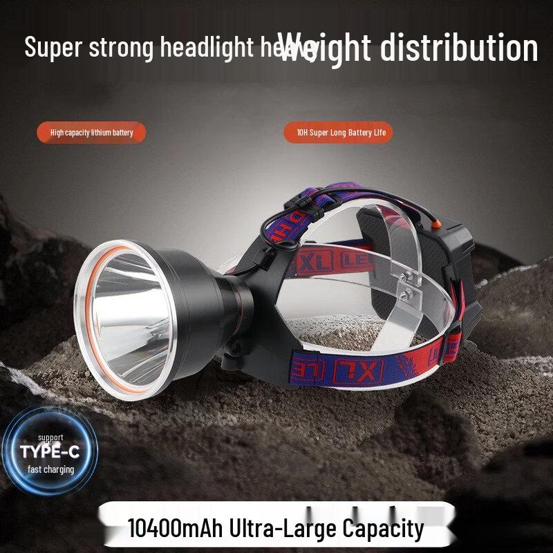 

High-Power LED Headlamp for Night Fishing