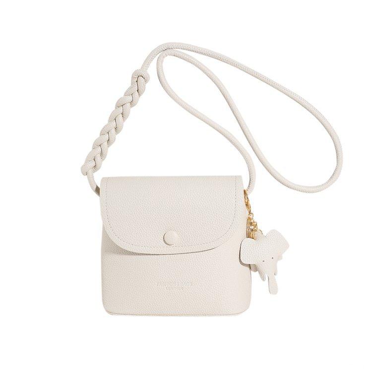 Casual Retro Small Bucket Bag, New Women's Bag, Popular Versatile Messenger Bag, Fashionable Commuter Small Square Bag