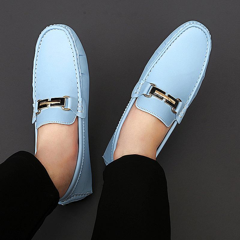 Women Comfort Flats Casual Slip On Men’s Moccasins Loafer Driving Shoes Unisex Plus Size White Shoes