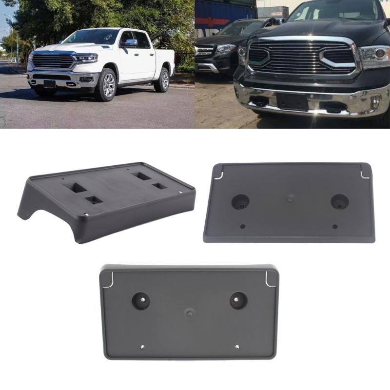 Universal Waterproof Car License Plate Retainer Frame Holder Support Bracket Holder Secure Mounting Compatible For 1500