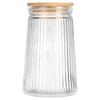 Glass Containers for Loose Products with Lid and Seal 1 L 3 Pcs.
