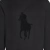 Polo Ralph Lauren Einfarbiges Logo Besticktes Rundhals-Sweatshirt Herren Sweatshirt Schwarz 710766862-001