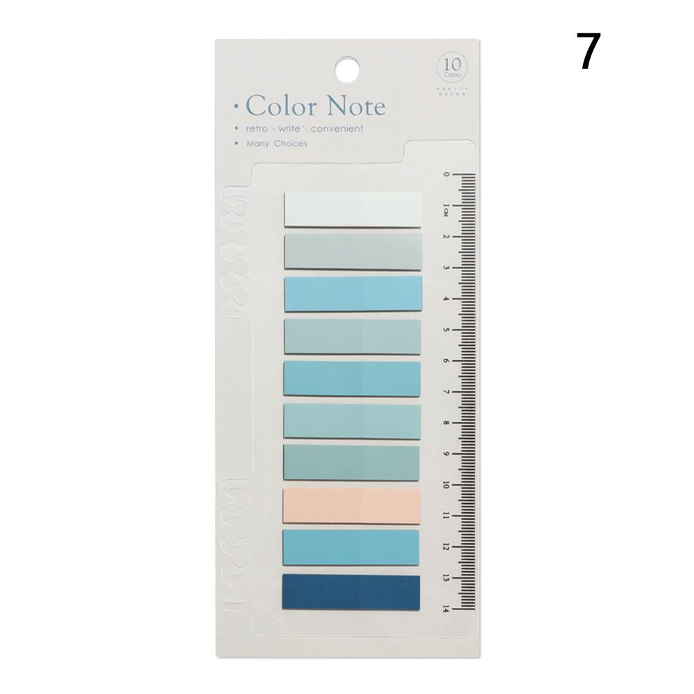 60/120/200pcs DIY Novelty Tab Strip Index Flags Bookmark Label Sticky Notes Loose-leaf Memo Pad Paster Sticker