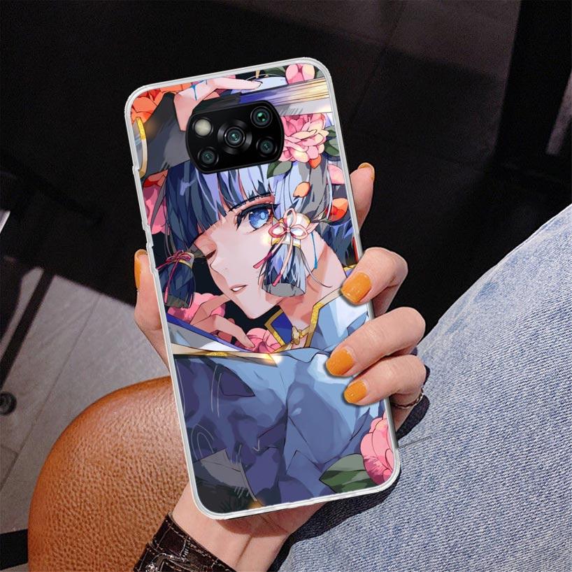 Genshin Impact Raiden Shogun Baal Phone Case For Xiaomi Poco X7 X6 X5 Pro F7 Ultra Redmi 15C 15 13C 13 12C 12 10 10A 10C 9 9A 9C