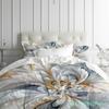 3D Psychedelic Floral Duvet Cover Set Abstract Flower Print Bedding For Bedroom Decor Soft Comfortable Quilt Covers Pillow Cose