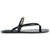 Abrasion Resistant Flip Flops Women's Black 3605610800