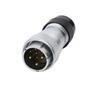 WEIPU WS32 TD+ZD 4 6 8 10 11 13 19Pin Docking Power Circular Connector M32 Soldering Single Wire Cable Adapter Aviation Plug