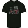 Cat & Dog Union Jack Scarf German Shepherd Kids T-Shirt Childrens