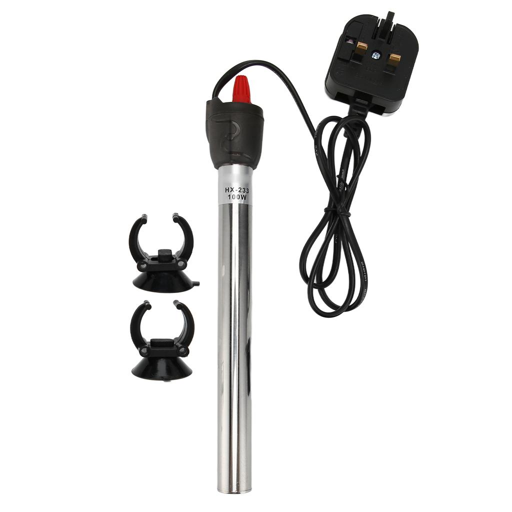 Aquarium Heater Stainless Steel Adjustable Automatic Thermostatic Heating Rod for Saltwater