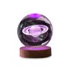 3D Crystal Ball Light Saturn RGB with Remote Control CRYBALL-ST-RGBR