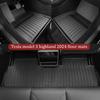 For Tesla Model 3 2024 Highland Floor Mats Cargo Liner Waterproof Anti-slip Trunk Mat TPE Pads Model 3 2025 Highland Accessories